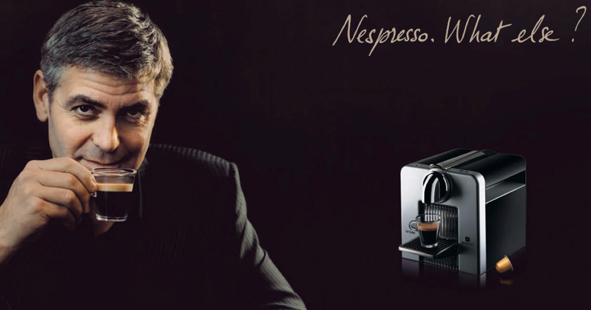 Nespresso-Markenbotschafter George Clooney.