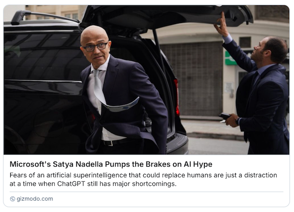 Satya Nadella über KI