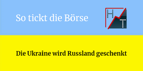 Die Ukraine wird Russland geschenkt