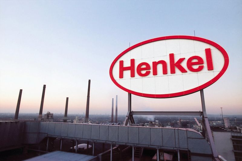 Das Henkel-Werk in Düsseldorf. 