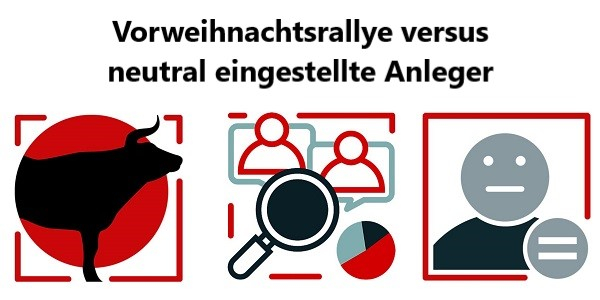 Vorweihnachtsrallye versus neutral eingestellte Anleger