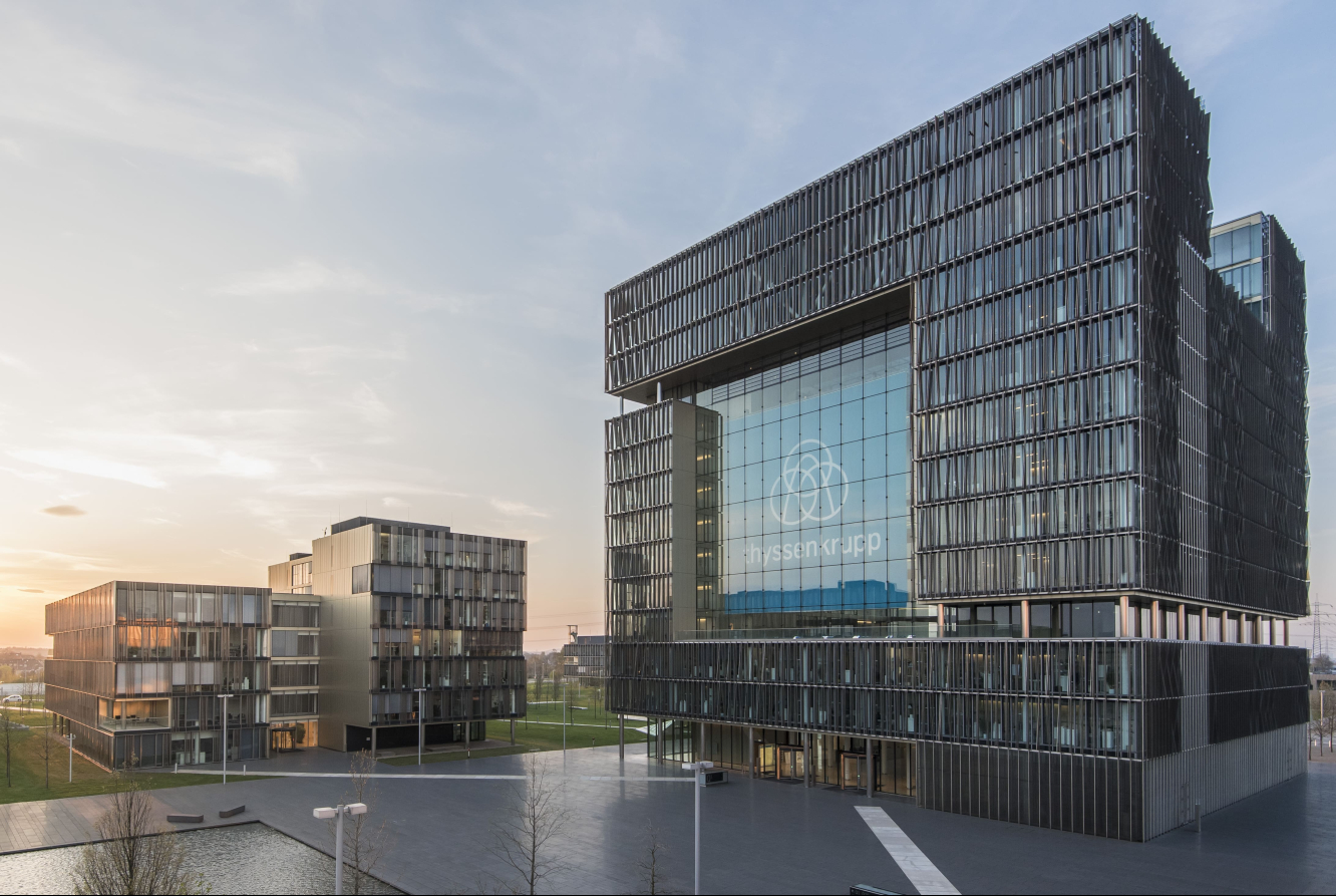 Der Hauptsitz der Thyssenkrupp AG in Essen. 