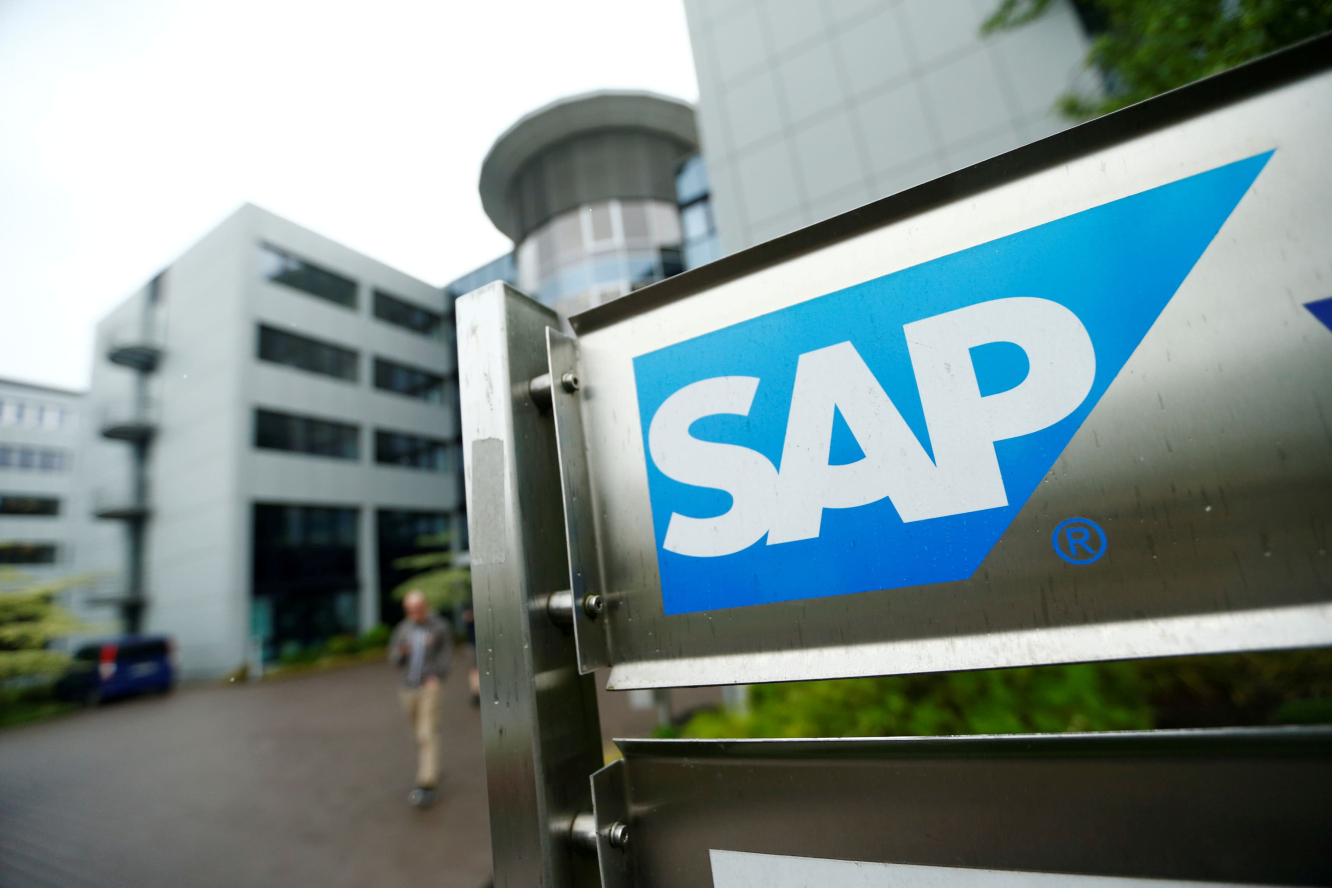 Das deutsche Software-Schwergewicht SAP rutscht von Platz 80 auf Platz 113 ab.