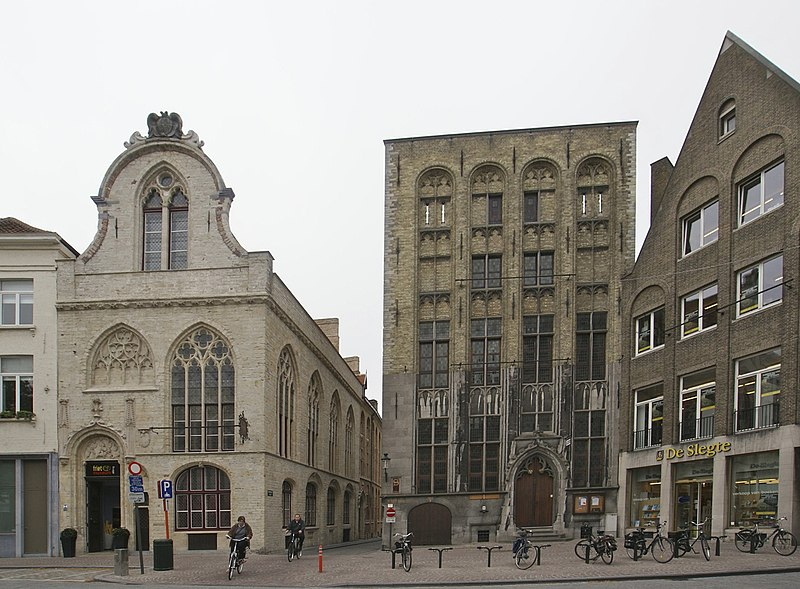 Das Haus der Familie van der Beurse in Brügge.