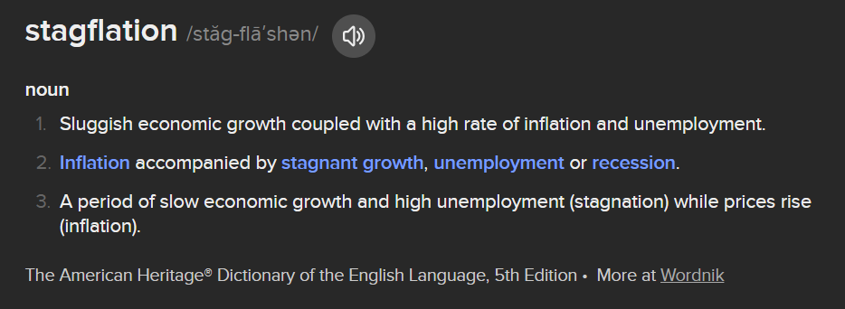 Stagflation - Definition