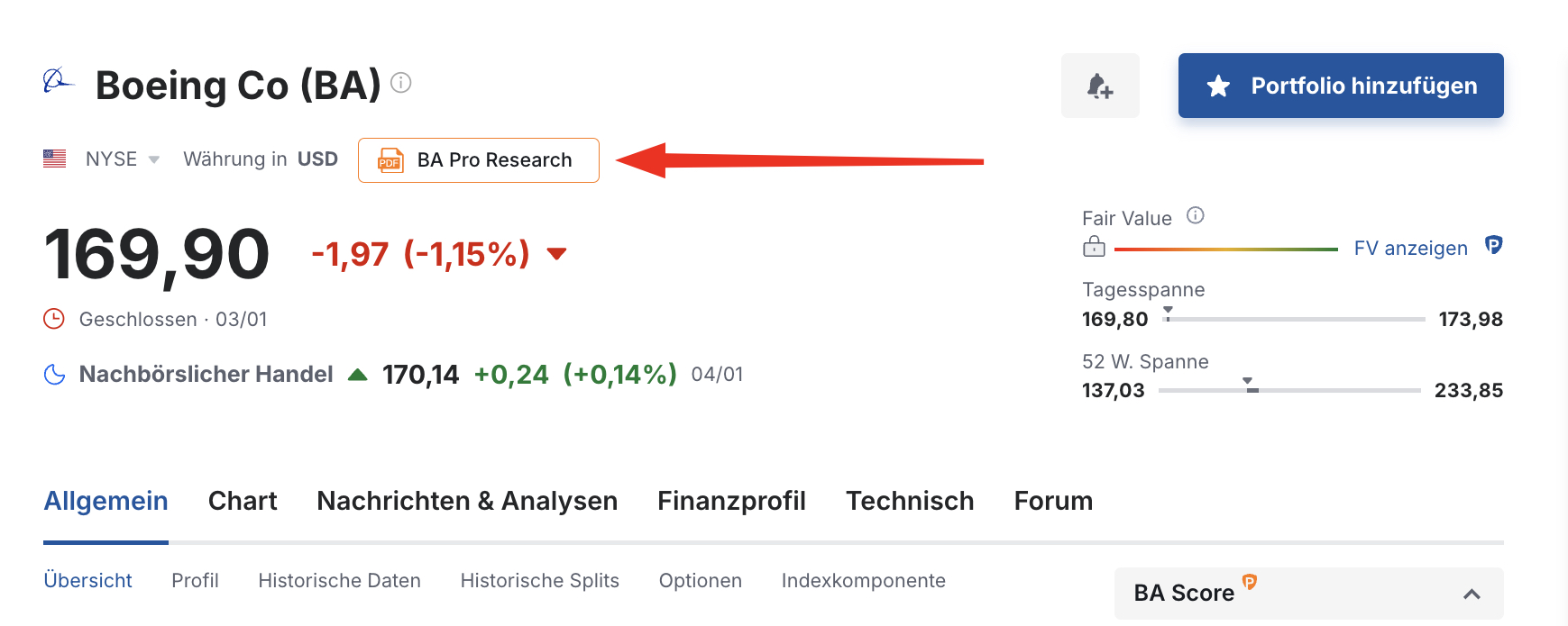 Pro Research Bericht