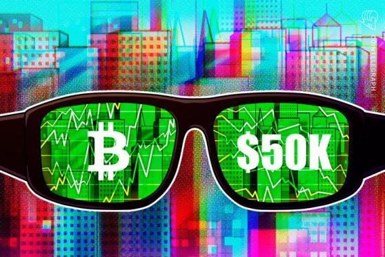 Letzte große Hürde – Bitcoin blickt auf 50.000 US-Dollar Marke