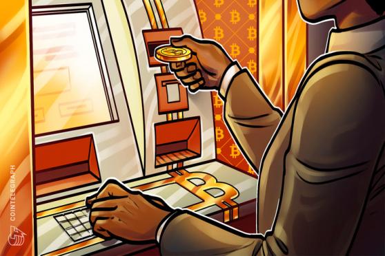 Nettoaufstellung der Bitcoin-Geldautomaten weltweit erstmals rückläufig