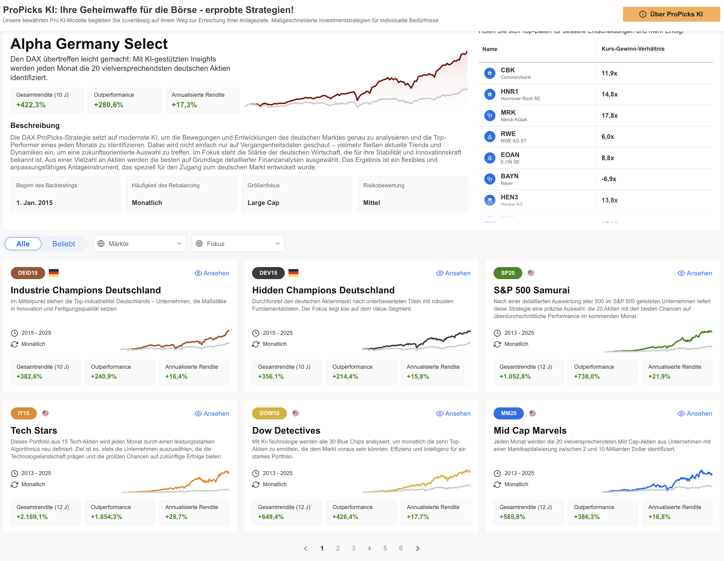 ProPicks - InvestingPro